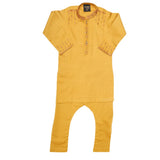 Boys Embroidered Kurta Shalwar Suit - Mustrad, Kids, Boys Shalwar Kameez, Chase Value, Chase Value