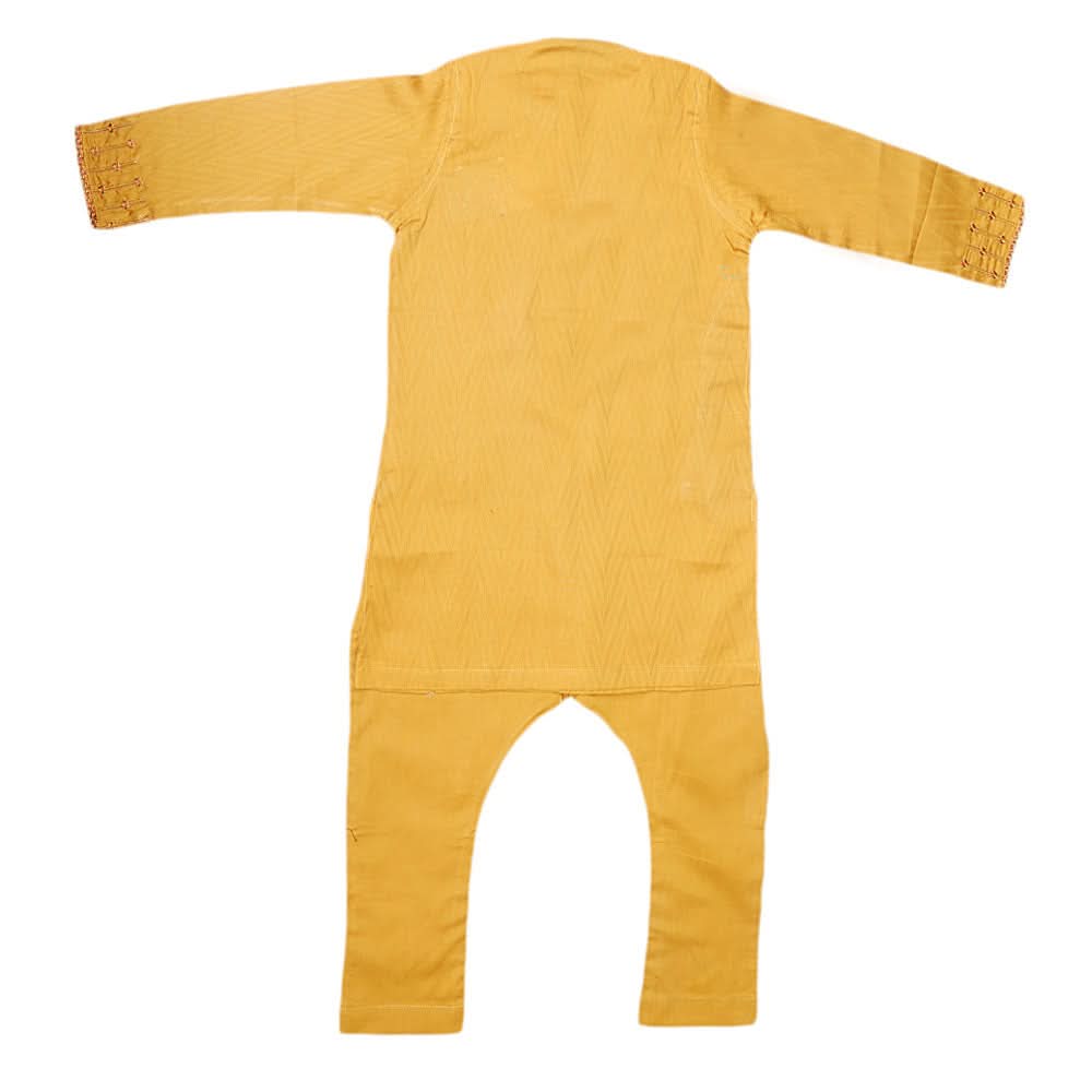 Boys Embroidered Kurta Shalwar Suit - Mustrad, Kids, Boys Shalwar Kameez, Chase Value, Chase Value