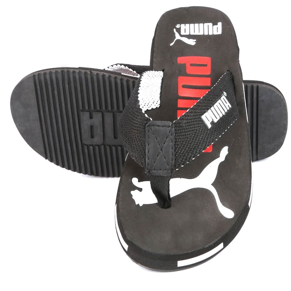 Men's Slippers (N-21) - Black, Men, Slippers, Chase Value, Chase Value