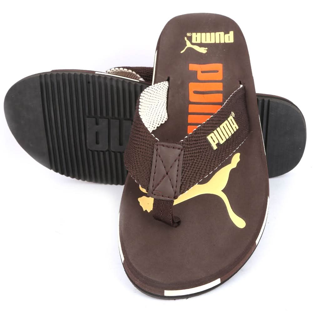 Men's Slippers (N-21) - Brown, Men, Slippers, Chase Value, Chase Value