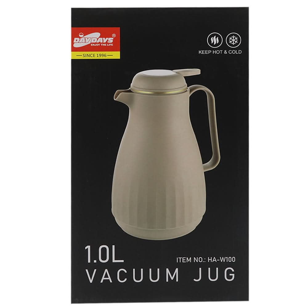 Flask 1Ltr - Navy Blue, Thermos & Mug, Chase Value, Chase Value