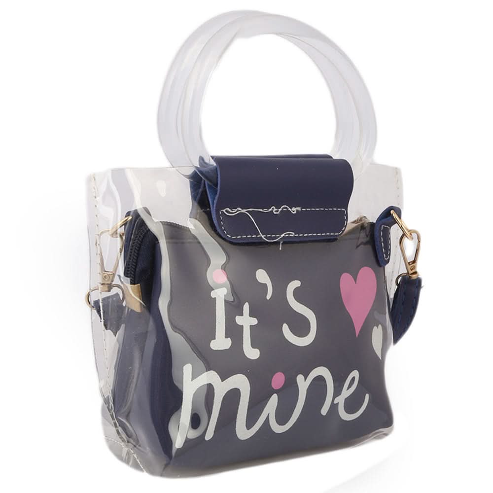 Girls Shoulder Bag 001- Navy Blue, Kids, Kids Bags, Chase Value, Chase Value