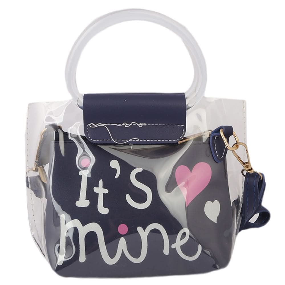 Girls Shoulder Bag 001- Navy Blue, Kids, Kids Bags, Chase Value, Chase Value