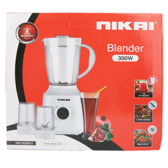 Nikai Blender (NB1900NA1) - White, Home & Lifestyle, Juicer Blender & Mixer, Chase Value, Chase Value