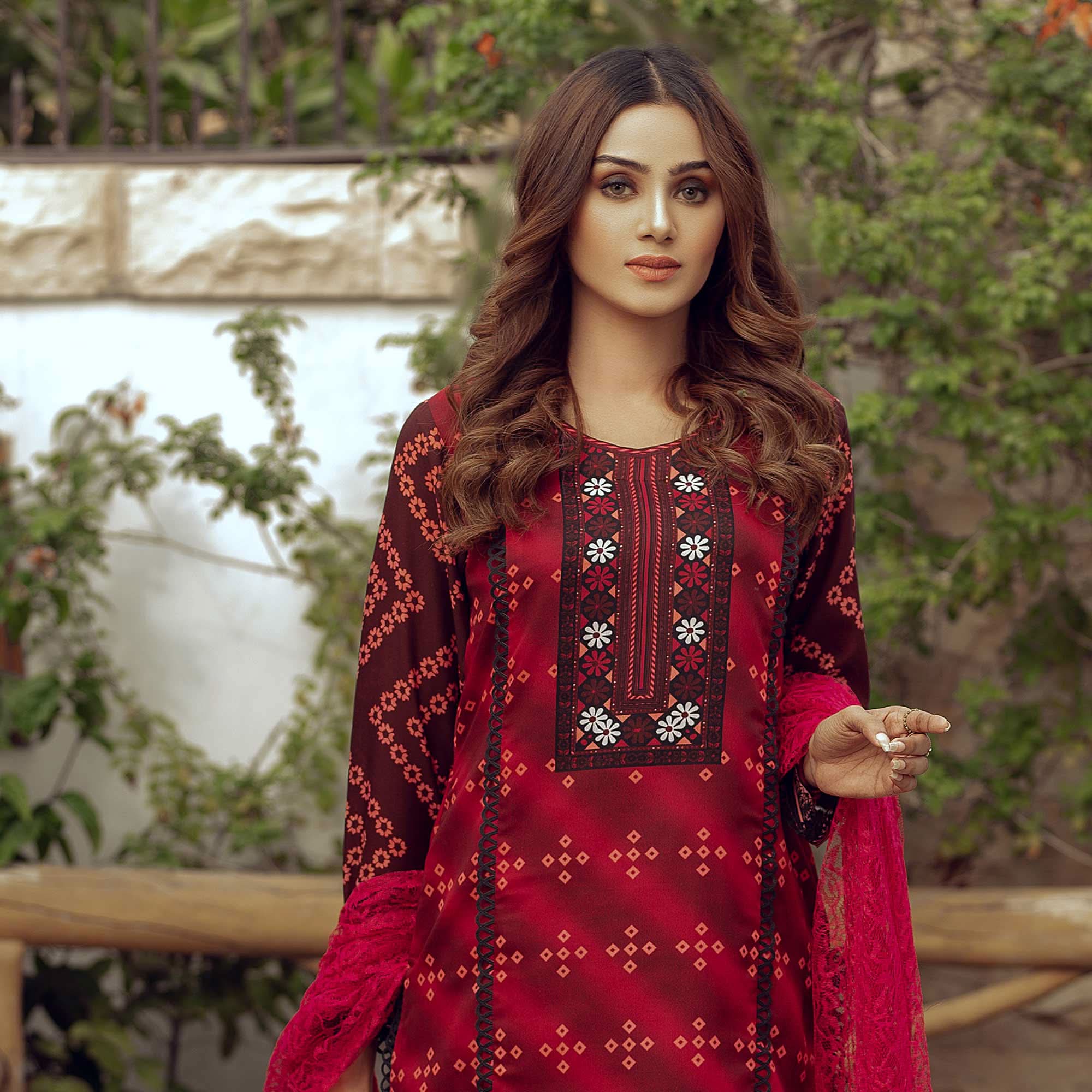 Sunaina Malai Unstitched 3Pcs Suit - 2106, Women, 3Pcs Shalwar Suit, Chase Value, Chase Value