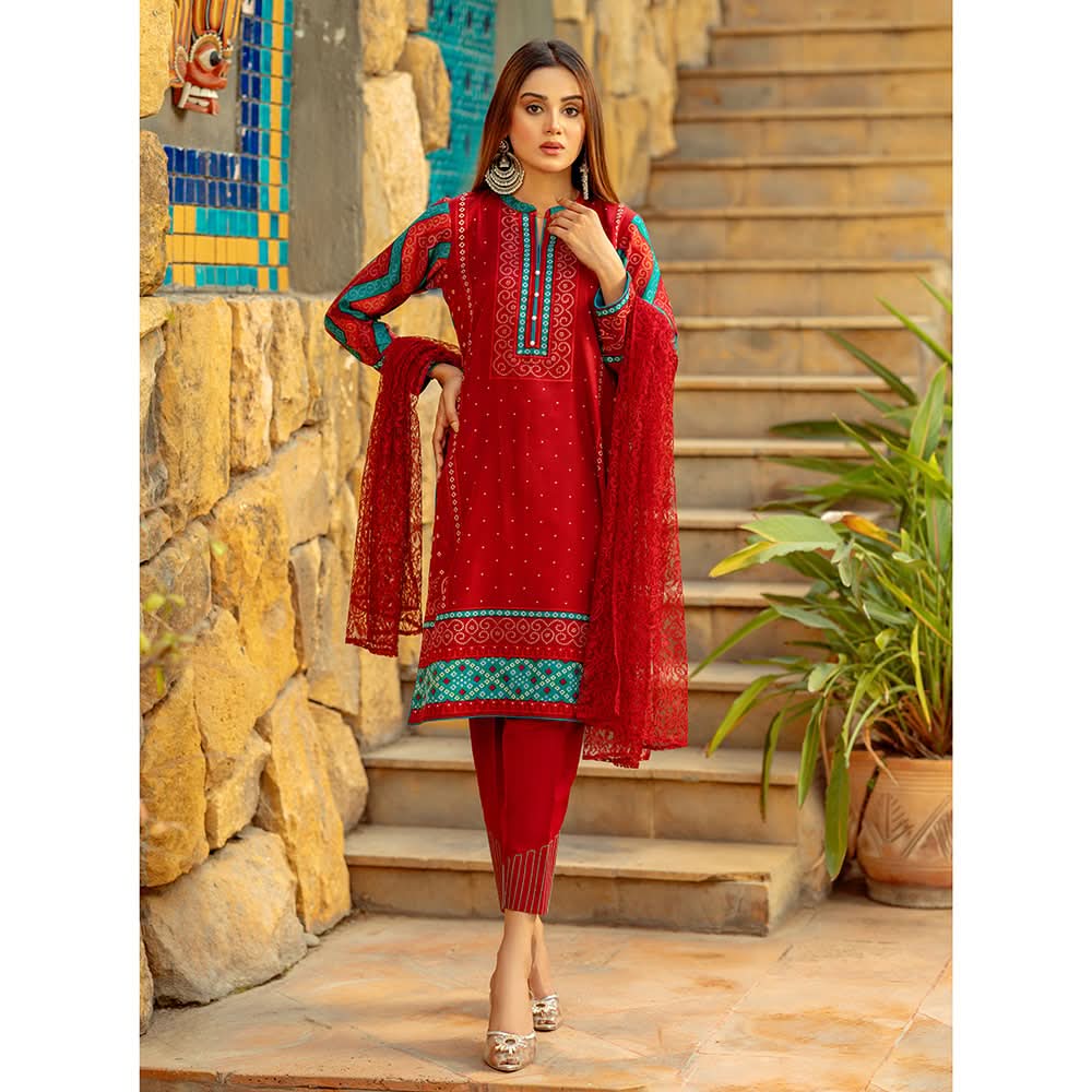 Sunaina Malai Unstitched 3Pcs Suit - 2201, Women, 3Pcs Shalwar Suit, Chase Value, Chase Value
