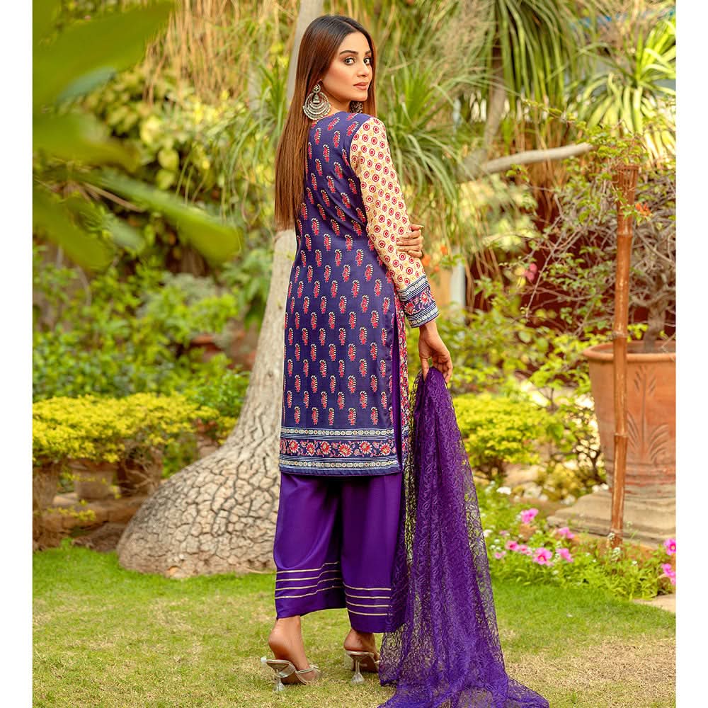 Sunaina Malai Unstitched 3Pcs Suit - 2204, Women, 3Pcs Shalwar Suit, Chase Value, Chase Value