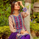 Sunaina Malai Unstitched 3Pcs Suit - 2204, Women, 3Pcs Shalwar Suit, Chase Value, Chase Value