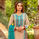 Sunaina Malai Unstitched 3Pcs Suit - 2206, Women, 3Pcs Shalwar Suit, Chase Value, Chase Value