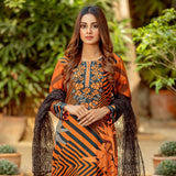 Sunaina Malai Unstitched 3Pcs Suit - 2207, Women, 3Pcs Shalwar Suit, Chase Value, Chase Value
