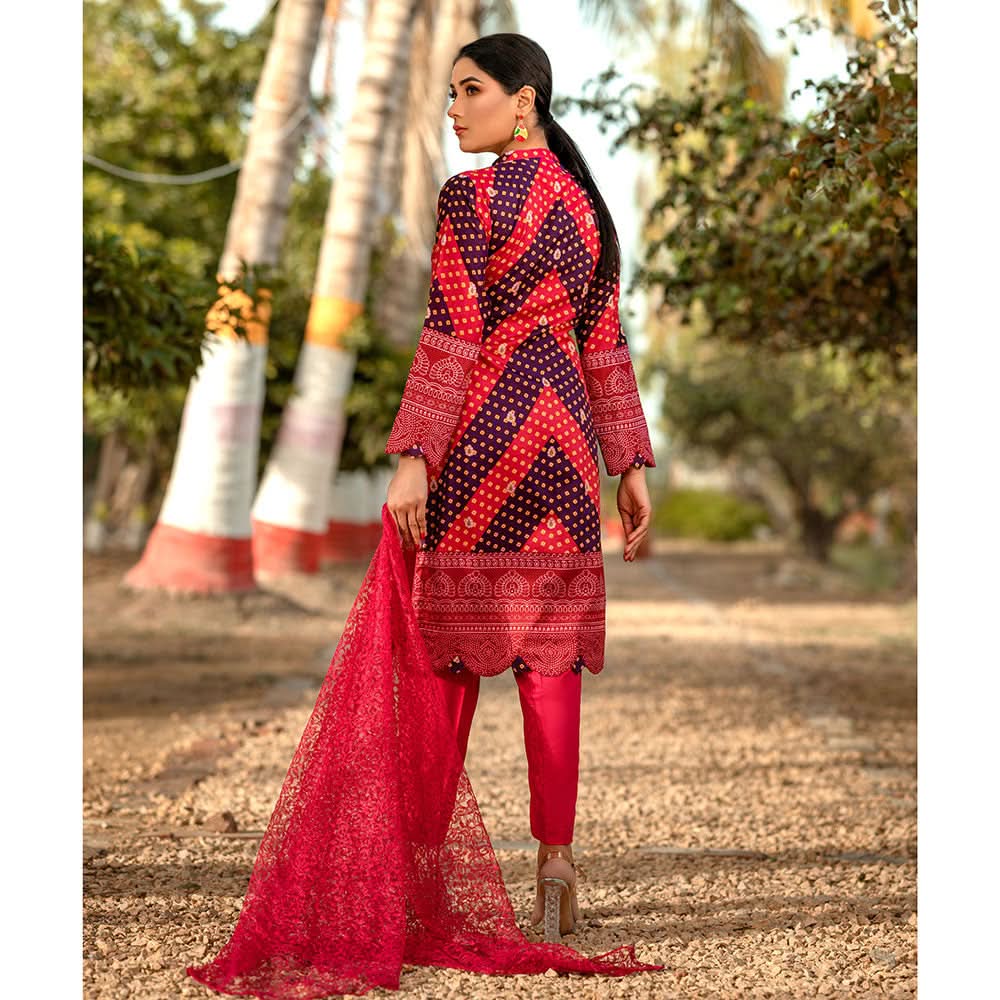 Rangoli Malai Unstitched 3Pcs Suit - 1006, Women, 3Pcs Shalwar Suit, Chase Value, Chase Value
