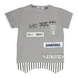 Boys Half Sleeves T-Shirt - Grey, Kids, Boys T-Shirts, Chase Value, Chase Value