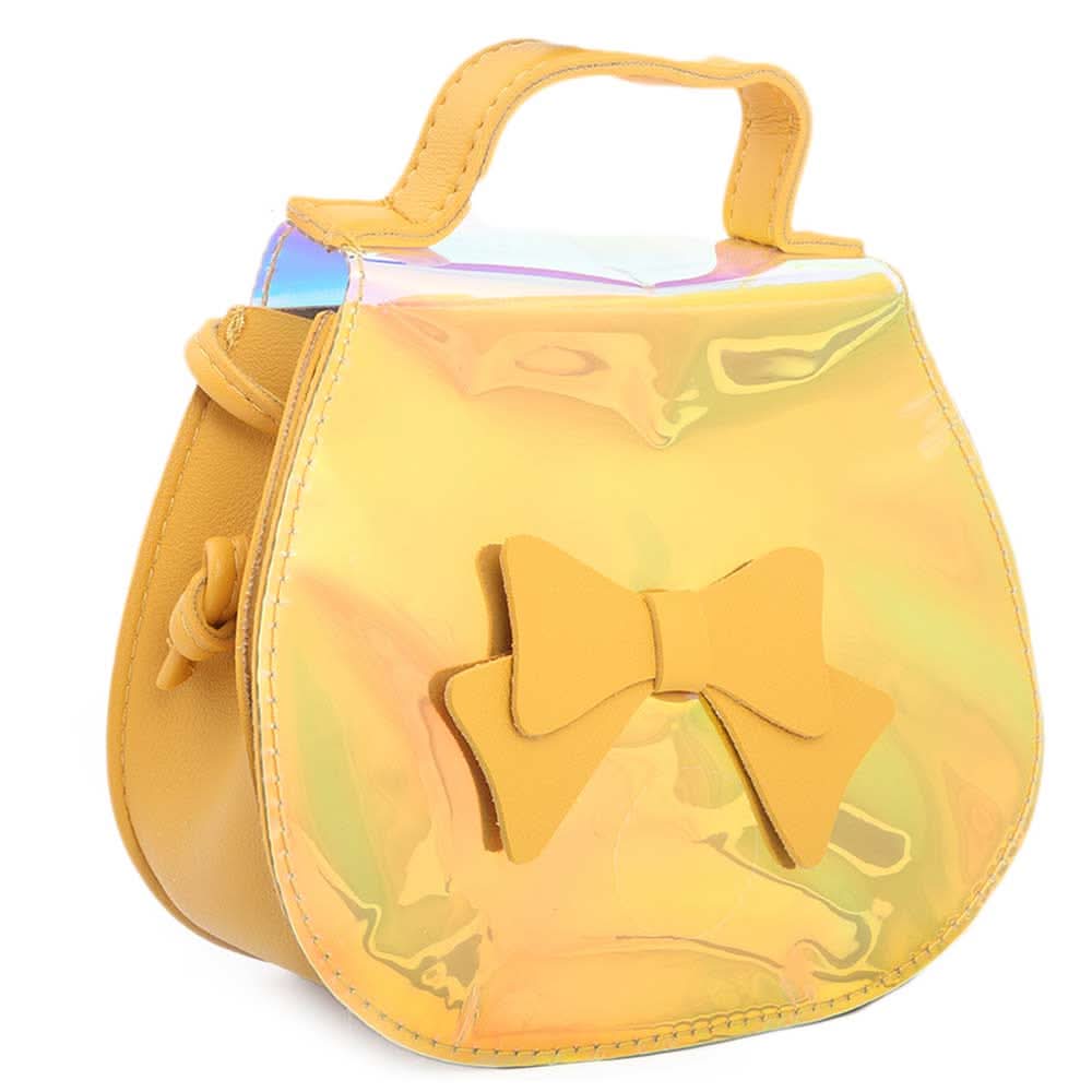 Girls Shoulder Bag (NS21-234) - Mustard, Kids, Kids Bags, Chase Value, Chase Value