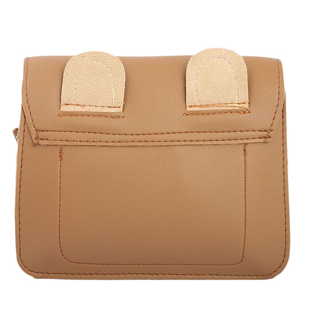 Girls Shoulder Bag (NS01-339) - Brown, Kids, Kids Bags, Chase Value, Chase Value