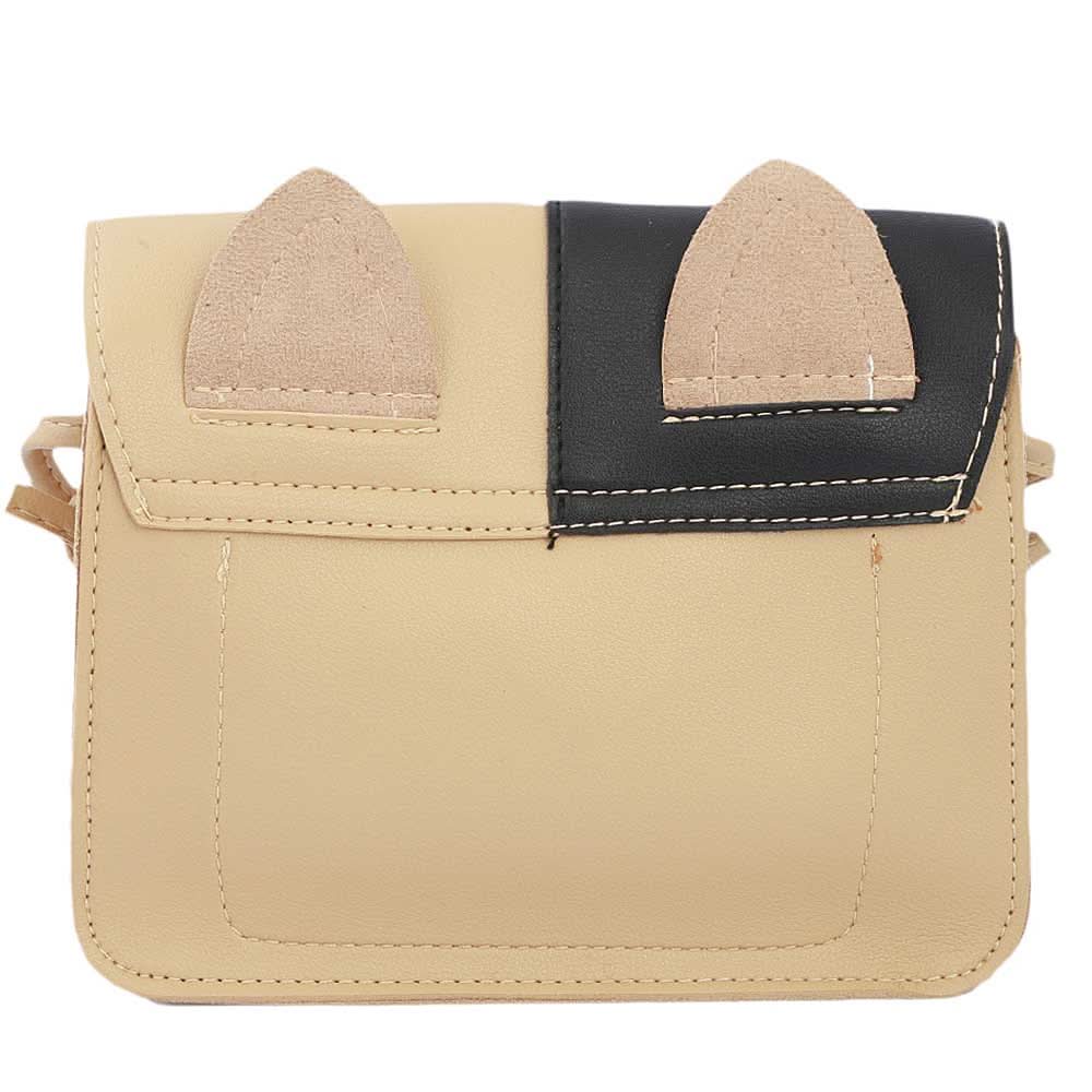 Girls Shoulder Bag (NS01-339) - Beige, Kids, Kids Bags, Chase Value, Chase Value