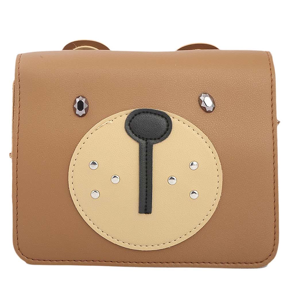 Girls Shoulder Bag (NS01-339) - Brown, Kids, Kids Bags, Chase Value, Chase Value