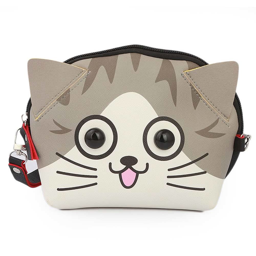 Girls Shoulder Bag (NS08-37) - Grey, Kids, Kids Bags, Chase Value, Chase Value
