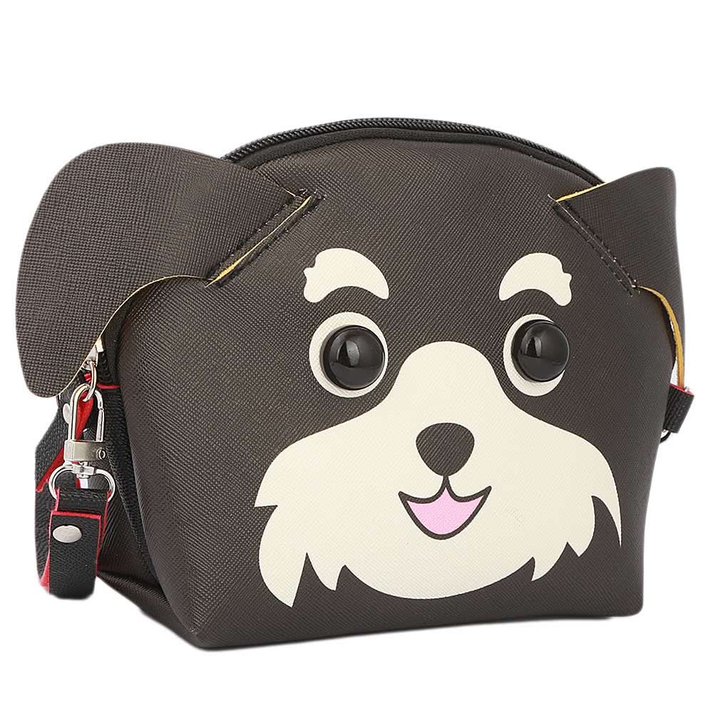 Girls Shoulder Bag (NS08-37) - Black, Kids, Kids Bags, Chase Value, Chase Value