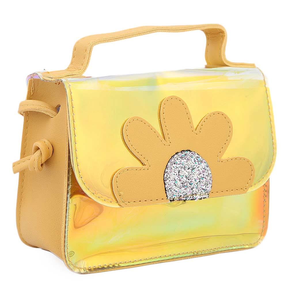 Girls Shoulder Bag (NS21-231) - Mustard, Kids, Kids Bags, Chase Value, Chase Value
