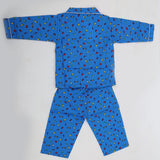Boys Full Sleeves Night Suit - Blue, Kids, Boys Sets And Suits, Chase Value, Chase Value