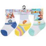 Newborn Socks Pack Of 3 - N, Newborn Caps, Shoes & Socks, Chase Value, Chase Value