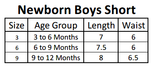 Newborn Boys Denim Short  - Brown, Kids, NB Boys Shorts And Pants, Chase Value, Chase Value