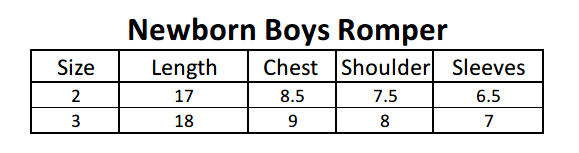Newborn Boys Polar Romper - Steel Blue, Kids, NB Boys Rompers, Chase Value, Chase Value