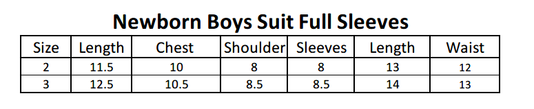 Newborn Boys Full Sleeves Suit - Peach, Kids, NB Boys Sets And Suits, Chase Value, Chase Value