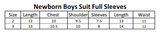 Newborn Boys Full Sleeves Hooded Suit - Rust, Kids, NB Boys Sets And Suits, Chase Value, Chase Value