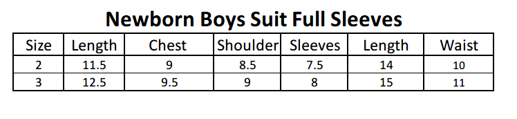 Newborn Boys Full Sleeves Suit - Green, Kids, NB Boys Sets And Suits, Chase Value, Chase Value