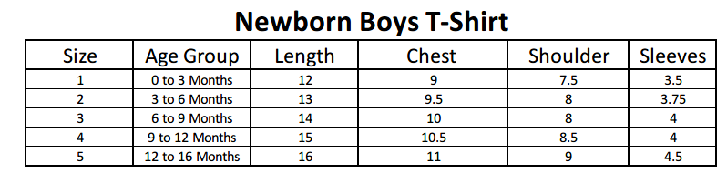 Newborn Boys T-Shirt - Navy Blue, Kids, NB Boys Shirts And T-Shirts, Chase Value, Chase Value