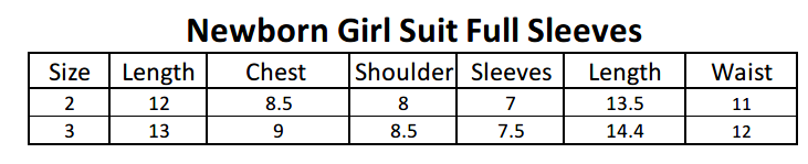 Newborn Girls Full Sleeves Suit - Yellow, Kids, NB Girls Sets And Suits, Chase Value, Chase Value