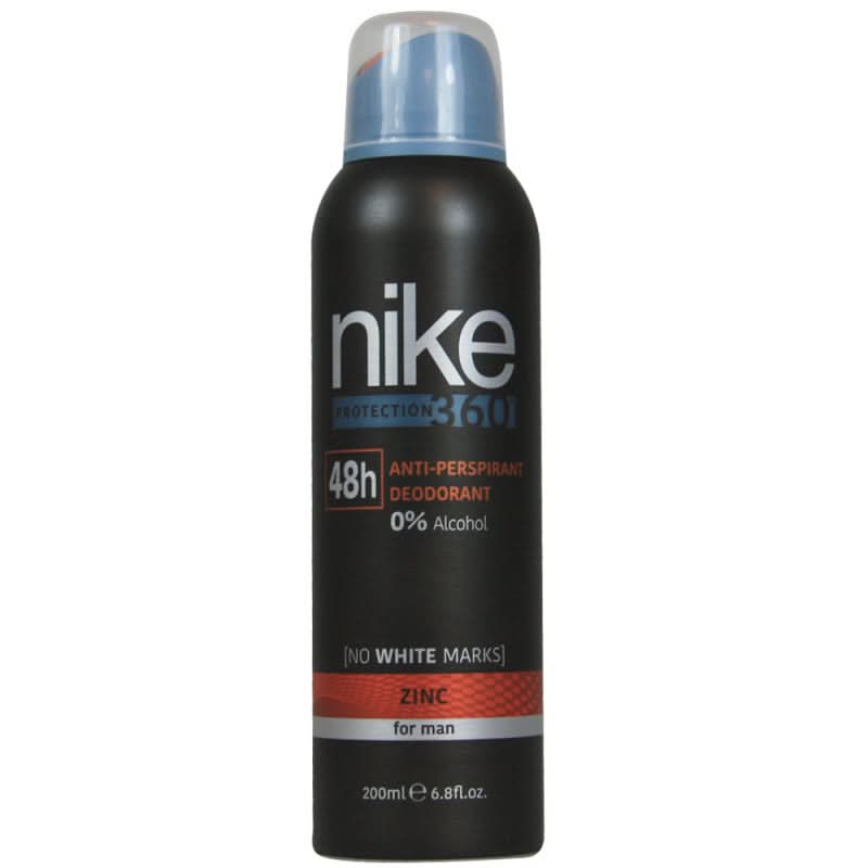 Nike Men Deodorant Spray Zinc 200ml, Beauty & Personal Care, Men Body Spray And Mist, Chase Value, Chase Value