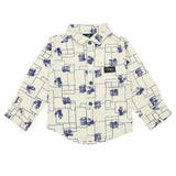 Boys Full Sleeves Casual Shirt - Off-White, Boys Shirts, Chase Value, Chase Value