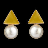 Women's Ear Tops -  Olive Green, Women, Earrings & Tops, Chase Value, Chase Value