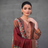Orchid Digital Printed Linen 3 Pcs Un-Stitched Suit Vol 1 - 09, Women, 3Pcs Shalwar Suit, Regalia Textiles, Chase Value