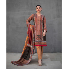 Orchid Digital Printed Linen 3 Pcs Un-Stitched Suit Vol 1 - 09, Women, 3Pcs Shalwar Suit, Regalia Textiles, Chase Value
