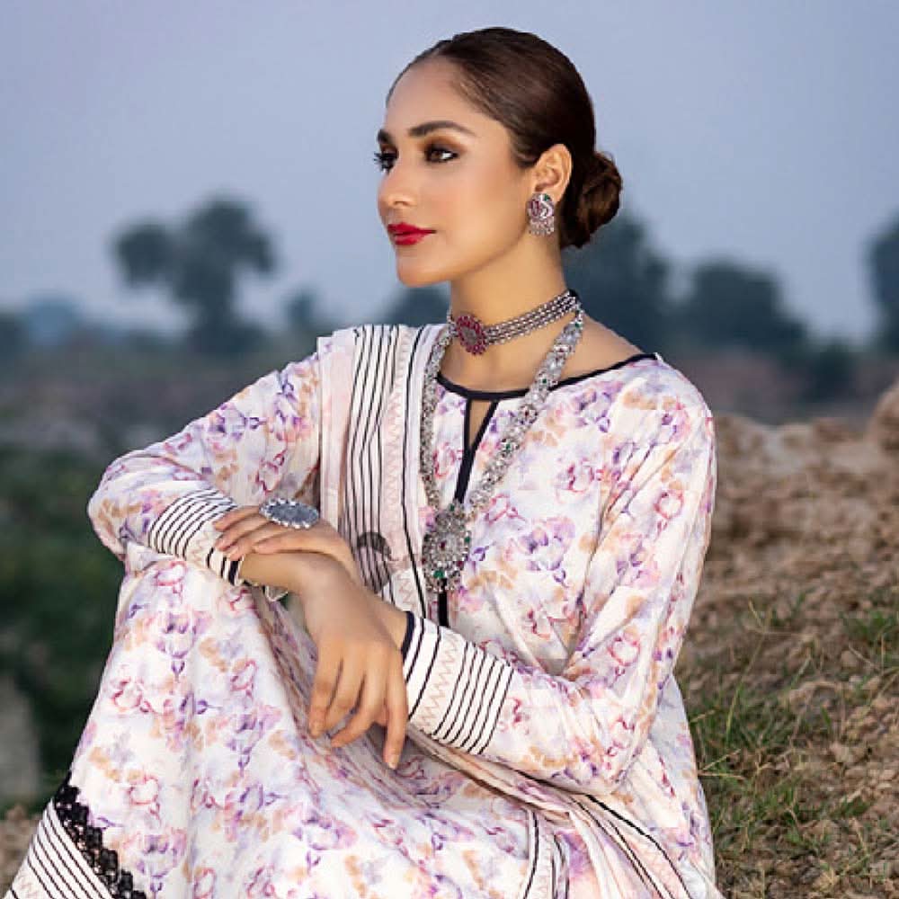 Salina Linen Unstitched 3Pcs Suit - 7, Women, 3Pcs Shalwar Suit, Regalia Textiles, Chase Value