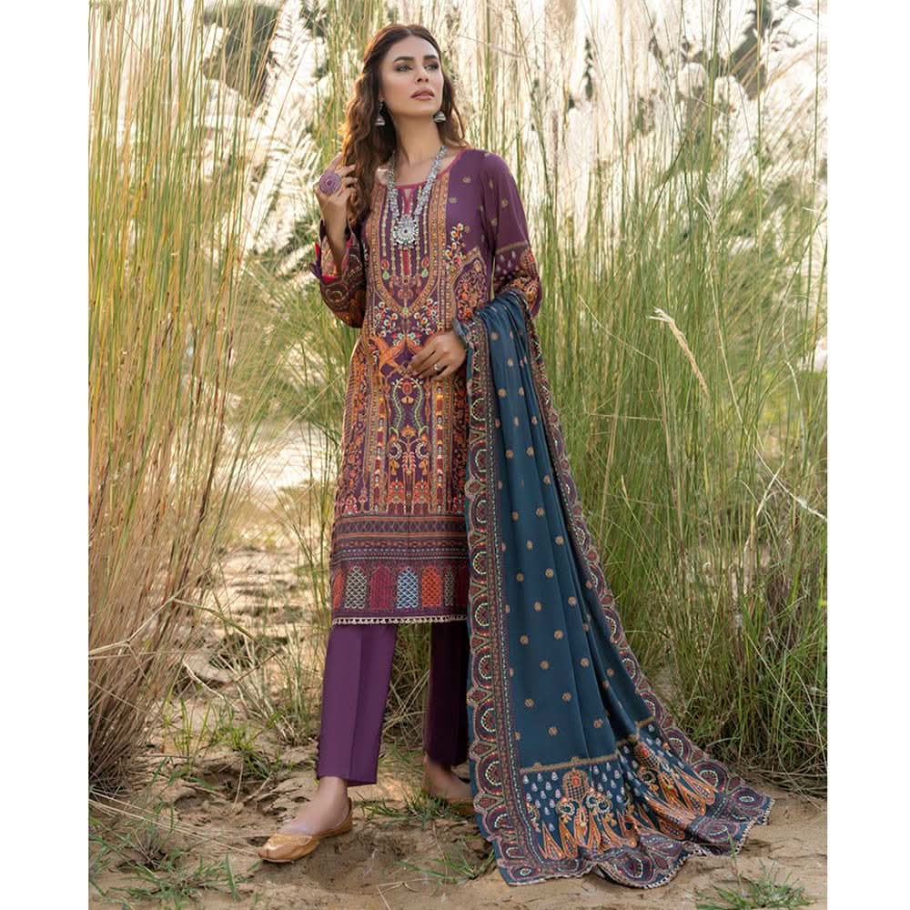 Salina Linen Unstitched 3Pcs Suit - 1, Women, 3Pcs Shalwar Suit, Regalia Textiles, Chase Value