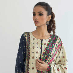 Orchid Digital Printed Linen 3 Pcs Un-Stitched Suit Vol 1 - 03, Women, 3Pcs Shalwar Suit, Regalia Textiles, Chase Value