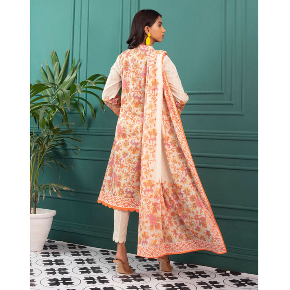 Orchid Digital Printed Lawn 3Pcs Unstitched Suit V1 - 8, Women, 3Pcs Shalwar Suit, Regalia Textiles, Chase Value