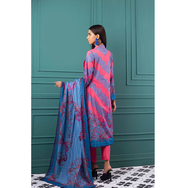 Orchid Digital Printed Lawn 3Pcs Unstitched Suit V1 - 3, Women, 3Pcs Shalwar Suit, Regalia Textiles, Chase Value