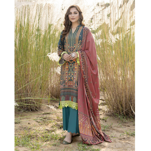 Salina Linen Unstitched 3Pcs Suit - 4, Women, 3Pcs Shalwar Suit, Regalia Textiles, Chase Value