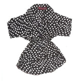 Girls Woven Half Sleeves Top - Black, Kids, Tops, Chase Value, Chase Value