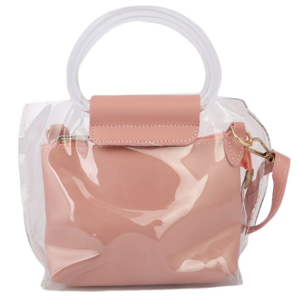 Girls Shoulder Bag 002 - Peach, Kids, Kids Bags, Chase Value, Chase Value