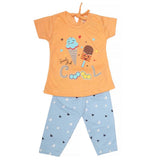 Newborn Girls Suit 2Pcs - Peach, Kids, NB Girls Sets And Suits, Chase Value, Chase Value