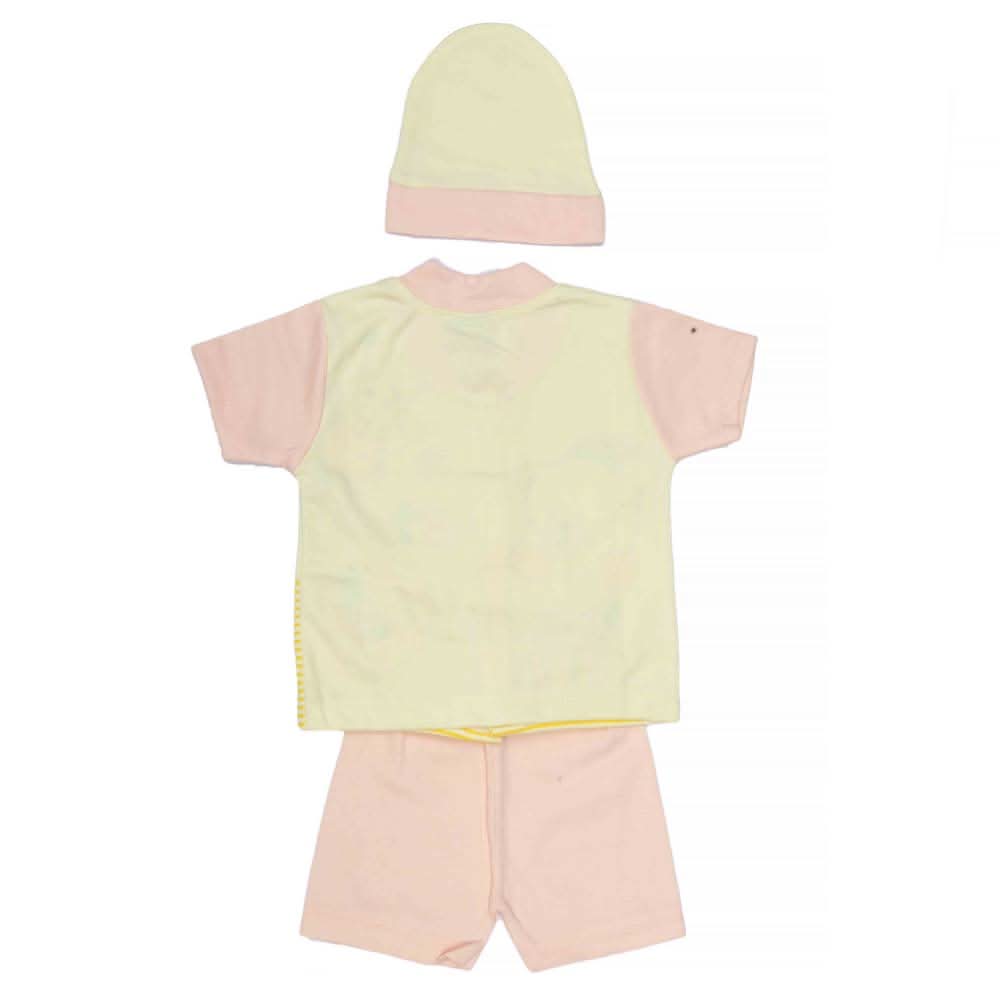 Newborn Boys Suits 3Pcs - Pink-Lemon, Kids, NB Boys Sets And Suits, Chase Value, Chase Value