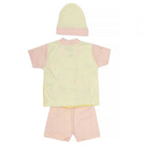 Newborn Boys Suits 3Pcs - Pink-Lemon, Kids, NB Boys Sets And Suits, Chase Value, Chase Value