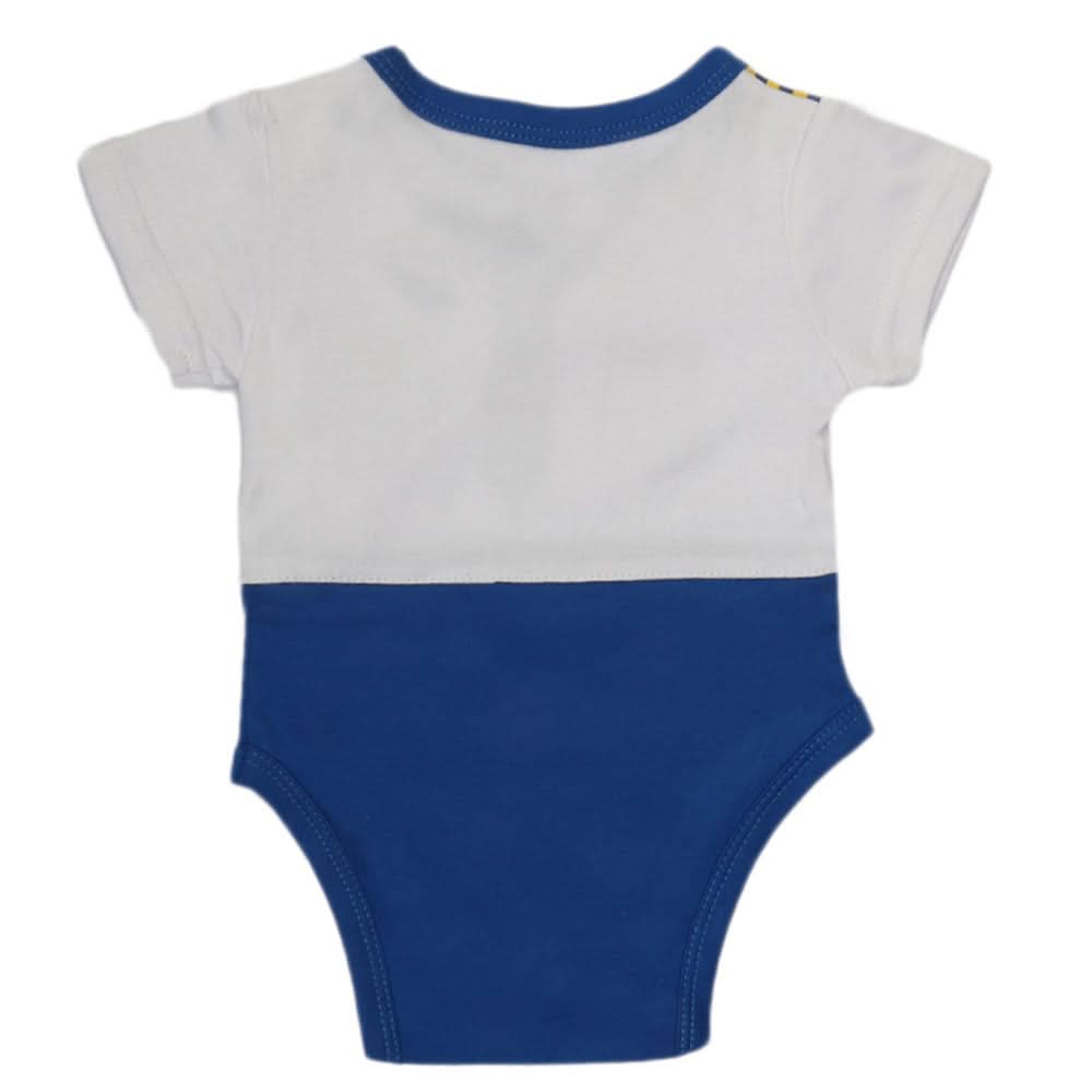 Newborn Boys Body Romper - White, Kids, NB Boys Rompers, Chase Value, Chase Value