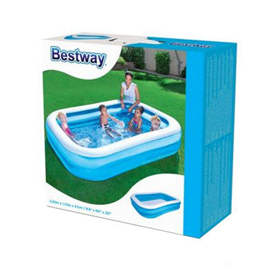 Bestway Inflatable Rectangular Family Swimming Pool 54006, Kids, Swimming, Chase Value, Chase Value